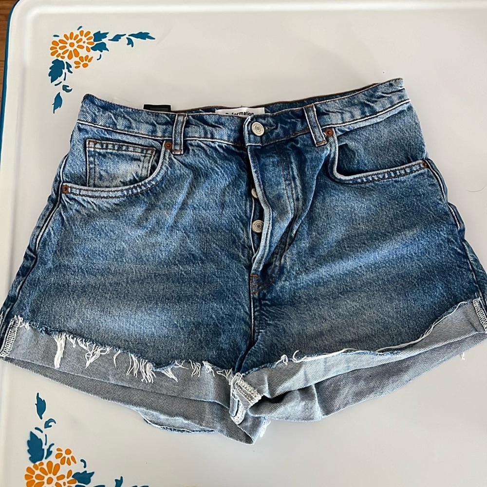 Reformation Jean shorts